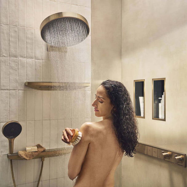 Hansgrohe Rainfinity Ankastre Banyo Seti Bronz