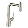 Hansgrohe Metris Select M71 Eviye Bataryası 240 1 Jet Paslanmaz Çelik