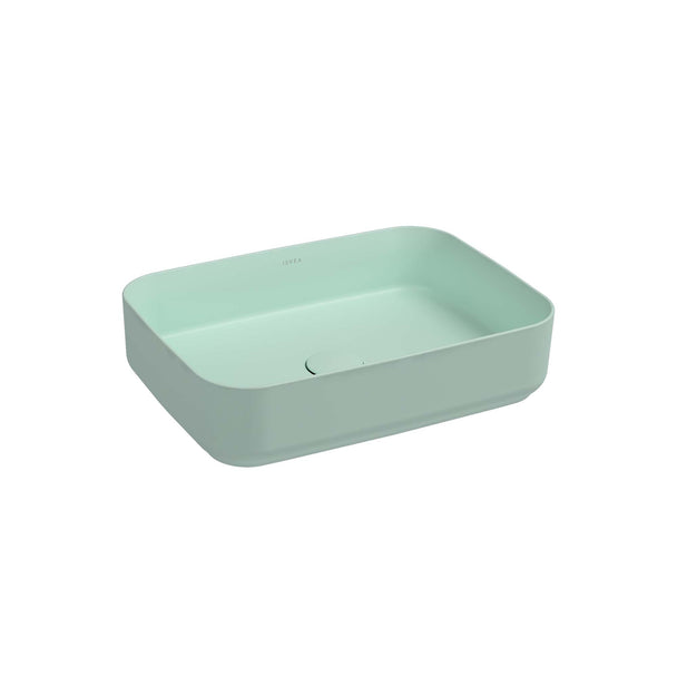 Isvea Infinity Mint Yeşil Tezgah Üzeri Lavabo 50 cm