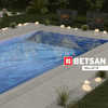 Betsan Cam Mozaik Quatro Miss Serisi 25 x 25 mm