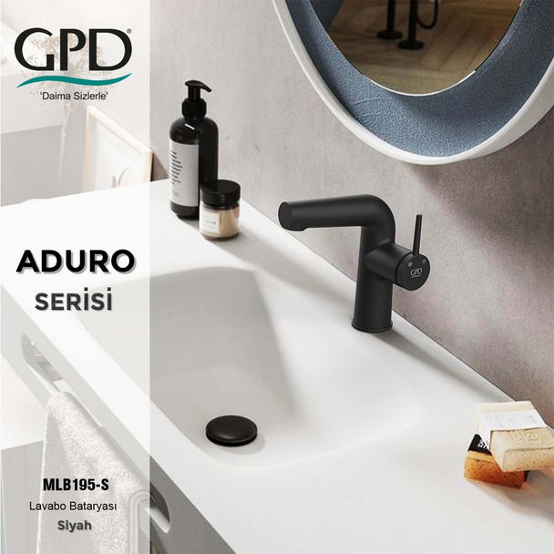 GPD Aduro Lavabo Bataryası Siyah