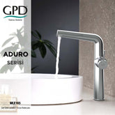 GPD Aduro Yüksek Lavabo Bataryası 280 Krom