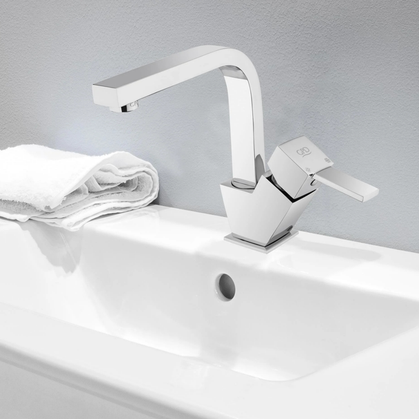 GPD Tulio Tek Gövde Lavabo Bataryası Krom