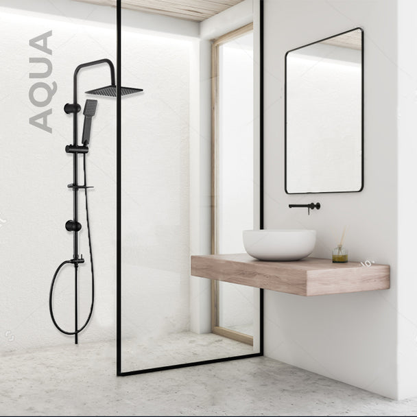 Newarc Aqua Siyah Duş Kolonu