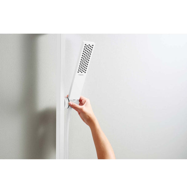 Hansgrohe Pulsify E 100 1 Jet Baton El Duşu Ecosmart beyaz