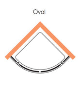 Hüppe X0 Duşakabin Oval