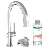 Hansgrohe Aqittura M91  Eviye Bataryası 210 Filtre Sistemi Çekilebilir Gaga,1jet, Başlangıç Kiti