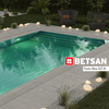 Betsan Cam Mozaik Quattro Punto Miss Serisi 25 x 25 mm