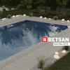 Betsan Cam Mozaik Quattro Punto Miss Serisi 25 x 25 mm
