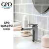 GPD Quadro Lavabo Bataryası Krom