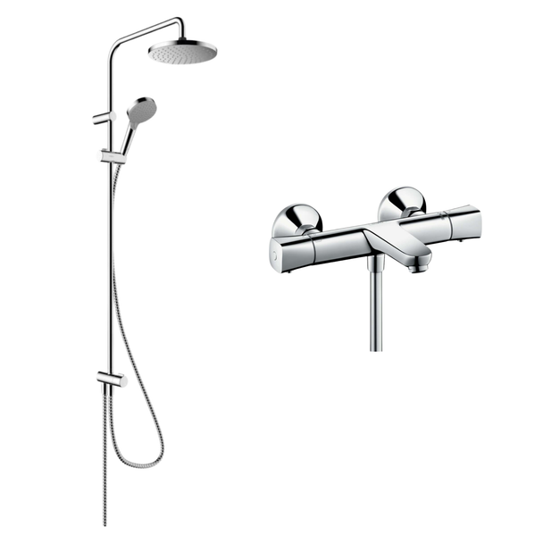 Hansgrohe Vernis Blend 200 Termostatik Duş Kolonu Seti Krom