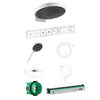 Hansgrohe Rainfinity Rainselect Ankastre Banyo Seti 4 Çıkışlı  Satin Beyaz