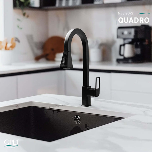 GPD Quadro Spiralli Eviye Bataryası Siyah