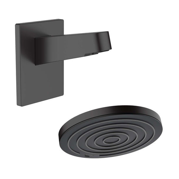Hansgrohe Pulsify S Tepe duşu 260 1jet ve  Pulsify Duvardan Bağlantı - Satin Siyah ürün seti