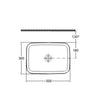 Isvea Infinity Somon Tezgah Üzeri Lavabo 50cm