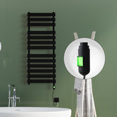 Radiva Tahiti Elektrikli Havlupan Mat siyah