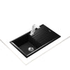 Teka Stone 50 B TG Metalik Siyah Eviye