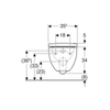 Geberit Smyle Round Rimfree Asma Klozet Seti