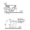 Vitra Integra Square Rim-Ex Asma Klozet