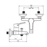 NSK Visia Plus Banyo Bataryası