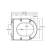 Isvea Infinity Clearim Plus Antrasit Asma Klozet + KF Duroplast Klozet Kapağı Yavaş Kapanan