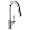 Hansgrohe Focus M42 Tek Kollu Eviye Bataryası 220 Spiralli 2 jet