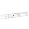 Hansgrohe Rainfinity Rainselect Ankastre Banyo Seti 4 Çıkışlı  Satin Beyaz