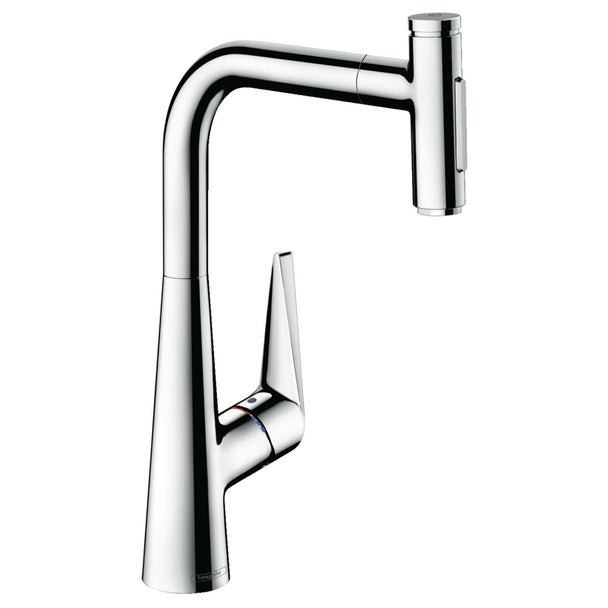 Hansgrohe M5117-H300 Tek Kollu Eviye Bataryası Spiralli 2Jet + Sbox