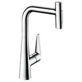 Hansgrohe M5117-H300 Tek Kollu Eviye Bataryası Spiralli 2Jet + Sbox
