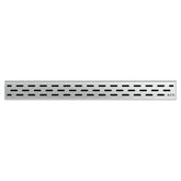 Aco Duş Kanalı Izgara Horizontal Slot 585 mm