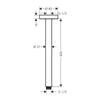 Hansgrohe Tavan Bağlantısı S 30 cm