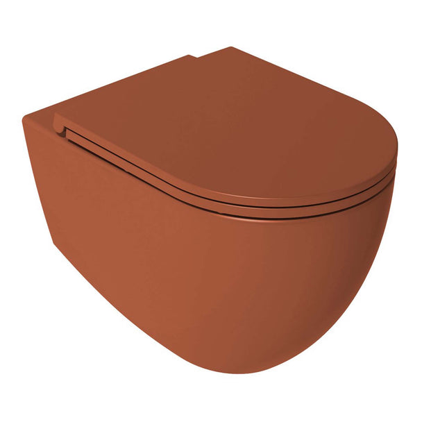 Isvea Infinity Clearim Plus Terracotta Asma Klozet