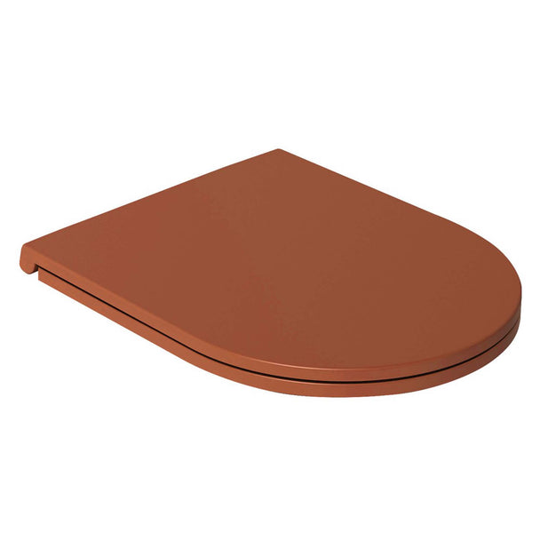 Isvea KF Terracotta Droplast Yavaş Kapanan Klozet Kapağı