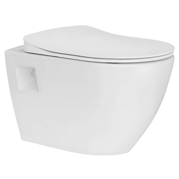 Creavit Terra Rim-Off Asma Klozet Beyaz TP329