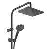 Hansgrohe Vernis Shape 230 1jet Siyah Duş Kolonu Termostat ile