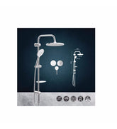 Valtemo Deluxe Krom Rain Duş Kolonu