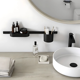 Hansgrohe Wallstoris Banyo Paketi Siyah