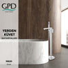 GPD Yerden Küvet Bataryası Kare-Krom