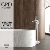 GPD Yerden Küvet Bataryası Kare-Krom