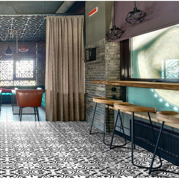 20x20 Bayona Siyah K:10 (1 Kutu = 0,72 m² Fiyatı)