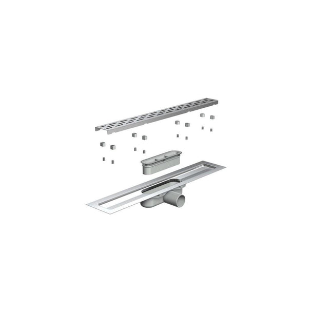 Aco Duş Kanalı Izgara Horizontal Slot