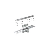 Aco Duş Kanalı Izgara Horizontal Slot