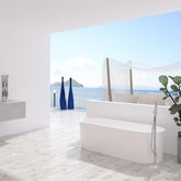 Artemis 180x80 Bauci Küvet Parlak Beyaz