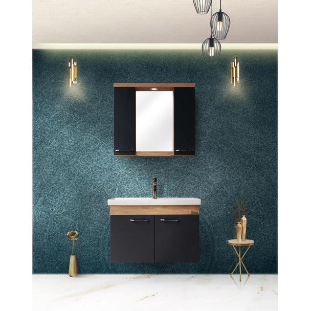 Blue Banyo Assos 80 Banyo Dolabı Seti