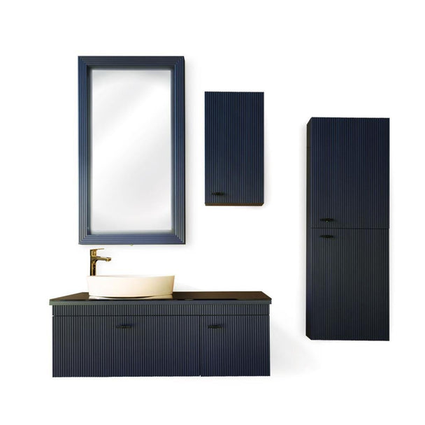 Blue Banyo Gökçeada 120 Banyo Dolabı Seti