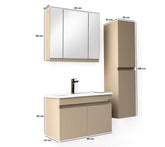 Blue Banyo Kaputaş 85 Banyo Dolabı Seti