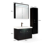 Blue Banyo Manyas 80 Banyo Dolabı Seti