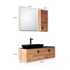Blue Banyo Milas 100 Banyo Dolabı Seti