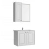 Creavit Kayra 80 cm Takım Mat Beyaz (KY0080.01+KY4001.01+KY1030.01)