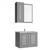Creavit Kayra 80 cm Takım Mat Gri (KY0080.01+KY4001.01+KY1030.01)